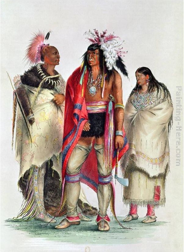 George Catlin North American Indians, circa